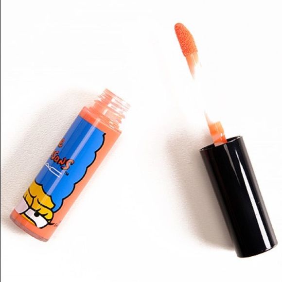 MAC Cosmetics Other - MAC X The Simpsons Lipglass in “Grand Pumpkin”